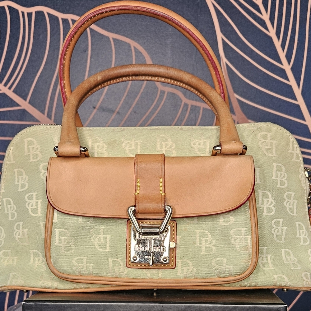 Dooney & Bourke Mint and Cream Women's Bag